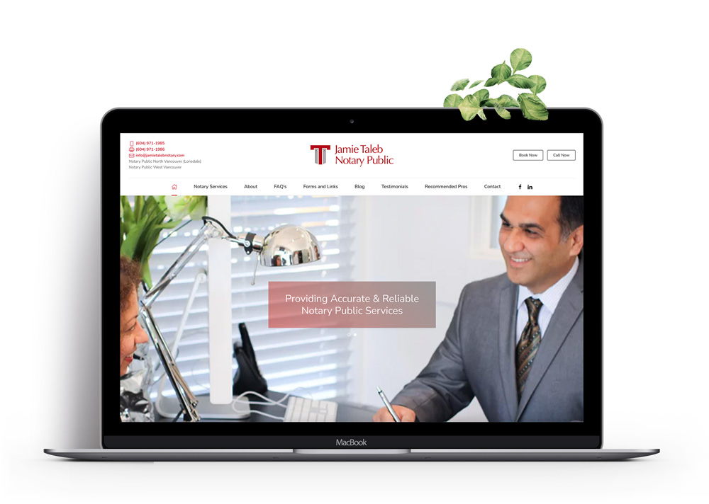 Web Design, SEO, Marketing, Website Design & Branding Services 4 Web design project for notary public